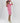 Frenchie short lounge set in pink