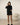 Aspen Dream black cozy long sleeve top in ultra-soft bamboo-blend fabric, perfect for layering, lounging, or everyday comfort.