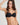 Avero charcoal balcony bra with padded cups, daisy straps, and seamless finish for a smooth, feminine, and supportive fit.