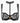 Precious tale half cup bra with harness