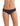 Commando black raw-cut bikini in seamless Italian microfiber with no elastic, no VPL, and breathable, second-skin comfort.