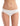 Commando white raw-cut bikini in seamless Italian microfiber with no elastic, no VPL, and breathable, second-skin comfort.