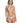 Embroidered tulle thong