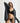 Black Gita bralette in soft organic Pima cotton with V-wire center, shaping darts, and J-hook back for a wireless, natural fit.